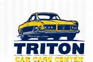 King Triton Car Care Center Stacked Logo